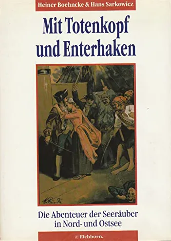 Buchcover: Mit Totenkopf und Enterhaken